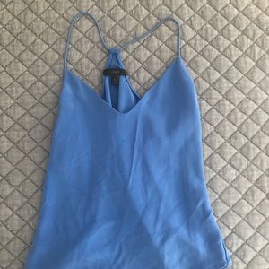 J.Crew blue tank top